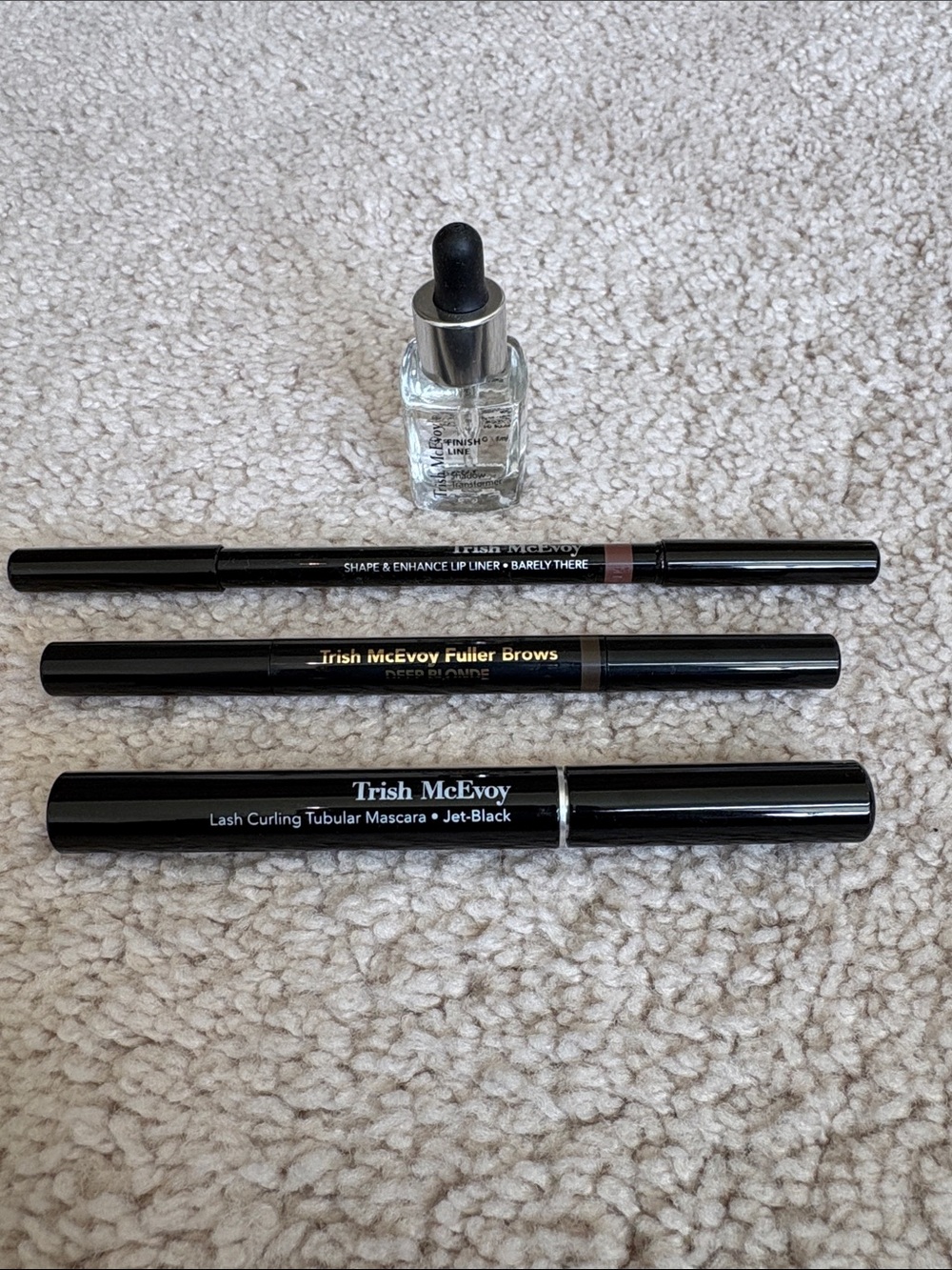 Trish McEvoy Mascara , Lip Liner, Brow, and eyeliner